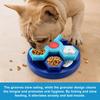Cross-Border Three-Layer Slow Feeder Rotating Puzzle Bowl for Cats and Dogs