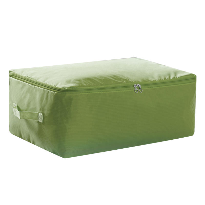 Large Capacity Comforter Storage Bags with Zipper Moistureproof Space Saver Luggage Clothing Moving Bag for Kindergarten