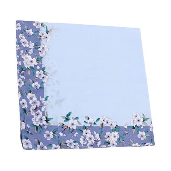 [Hoechst] Cotton Women's Handkerchief Soft and Absorbent Pocket Cotton Towel Comfortable Travel and Office Shopping Handkerchief