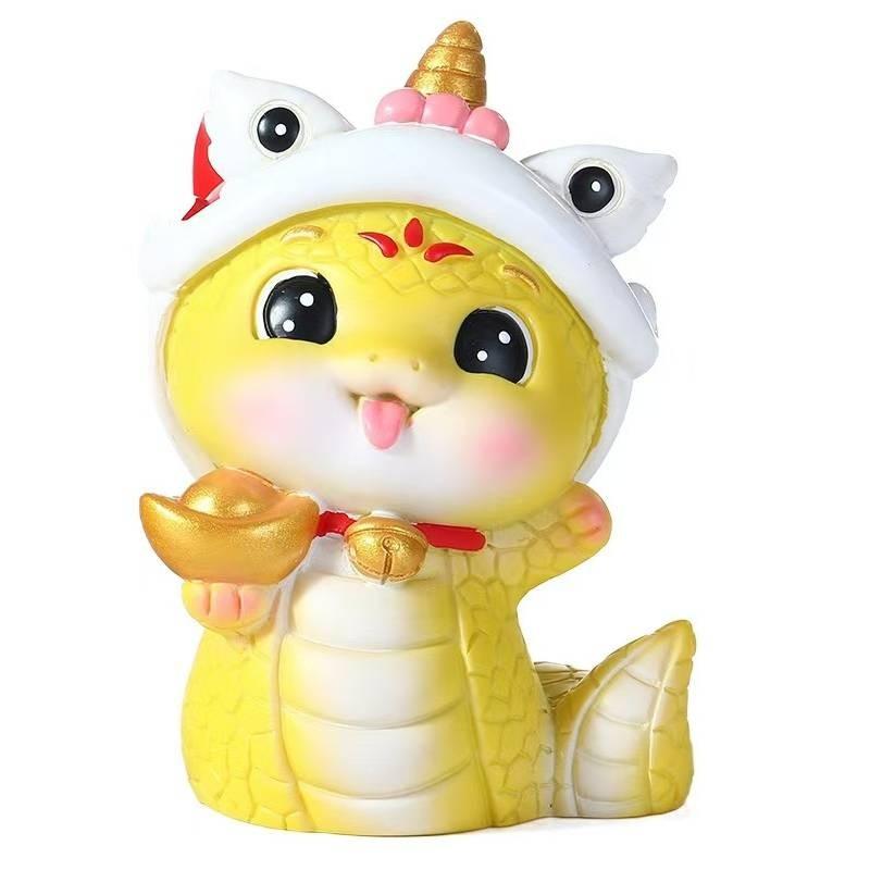 Of The Year Snake Mascot Character Model Toy Girls Children Holiday Decoration
