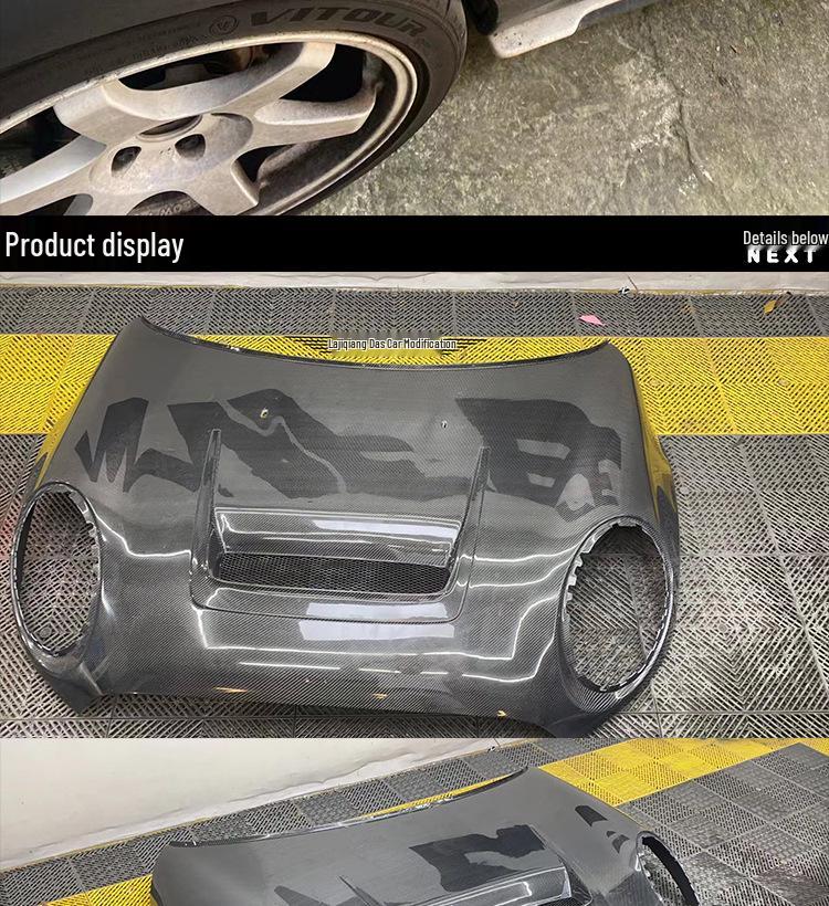 Carbon Fiber Hood for 14-23 MINI COOPER S JCW F55/F56/F57