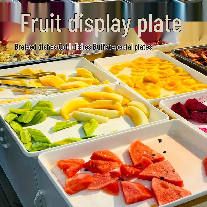 Rectangular Melamine Display Tray
