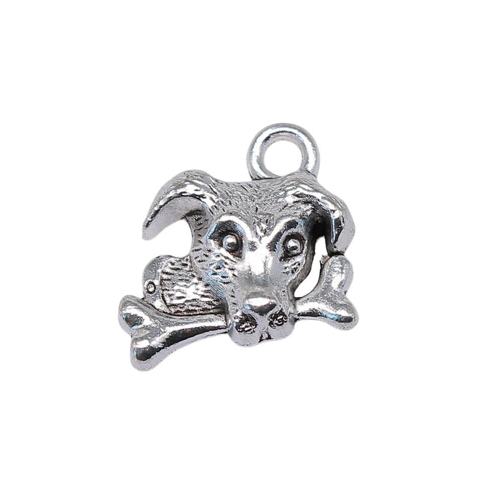 

Alloy Dog Paws Charms Bear Paws Pendants For Jewelry Making Dog Themed Accessories A28-4pcs-15x15mm
