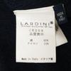 LARDINI JKLJM22 Boutonniere Navy Striped Cotton 2B Knit Jacket Jacket M NavyUsed
