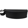 Sakae Large Sports Casual Eyeglasses Case with Hook Vertical Pouch L Black