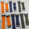 Men Silicone Band for Apple Watch Ultra 3 2 1 49mm Sports Wrist Band for Iwatch 49mm Ultra Bracelet Metal Connector Watchband
