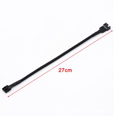 Cavo di alimentazione di estensione della ventola del case del connettore PWM a 4 pin per il raffreddamento della CPU Compure