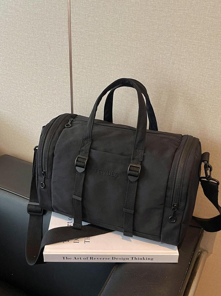 Women's Lightweight Travel Sports Bag: Large Capacity Hand-Carry for Short Business Trips & Fitness