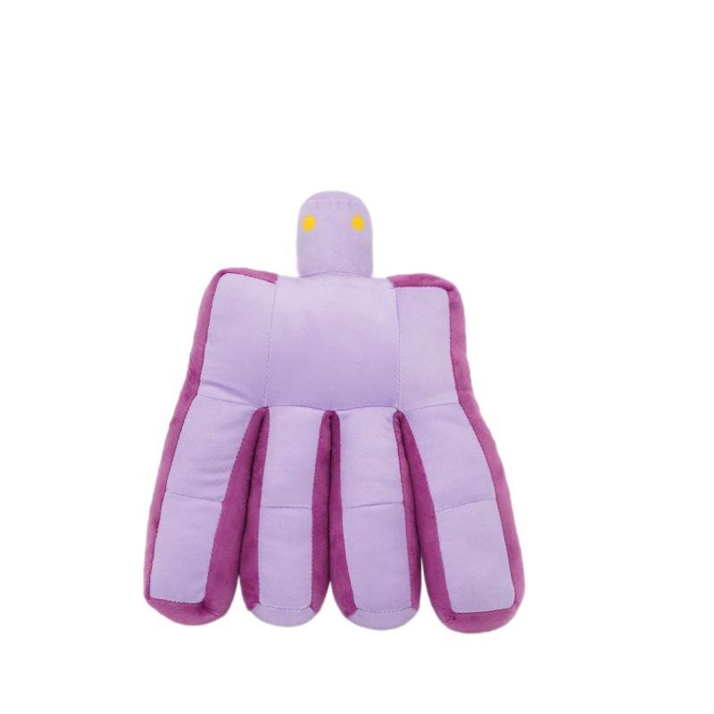 Roblox Forsaken BenAnomaly Plush Toy Purple Game Character Stuffed Soft Doll Plushie Gift For Game Fans Kids Bedroom Decor