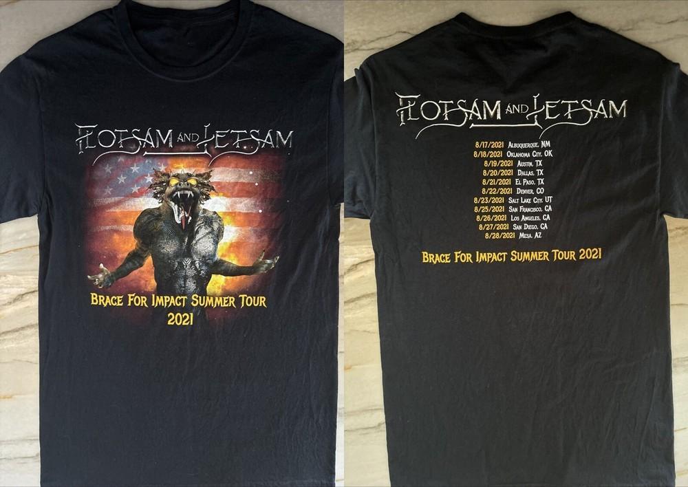 

New Flotsam And Jetsam 2021 Tour Gift For Fans Unisex S-5XL Shirt SS263 Unisex T-Shirt M