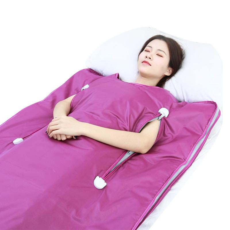 Far Infrared Seabuckthorn Detoxification Sauna Blanket Home Beauty Salon Sweat Steaming Instrument Boost Metabolism Sauna Device