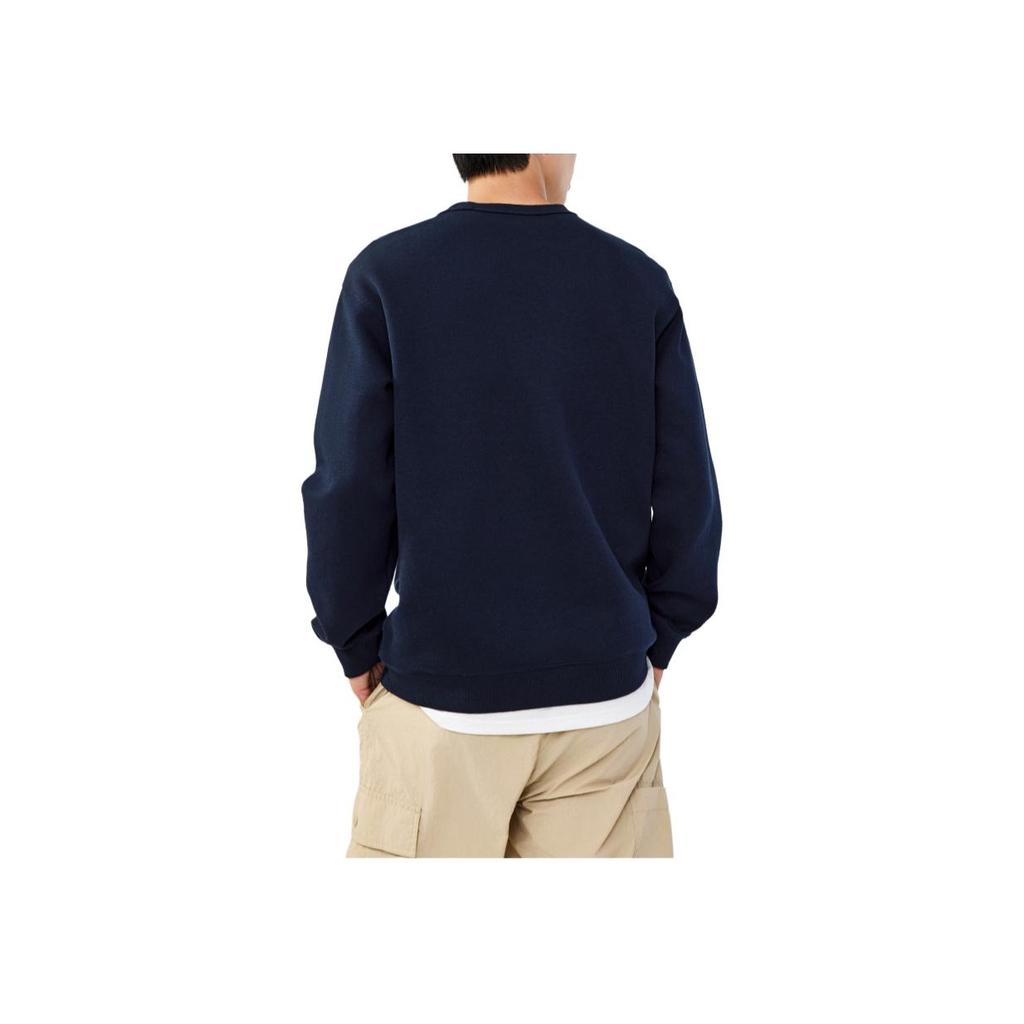 Anta Casual Loose Breathable Hoodie Men Hoodies Deep-Night-Black 152438701-5