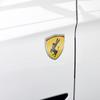 YRS3 1pcs 3D Car Styling Metal Sticker Car Logo Ferrari Donkey Badge Emblem Dekoration Stickers For Ferrari Tools Auto Accessories