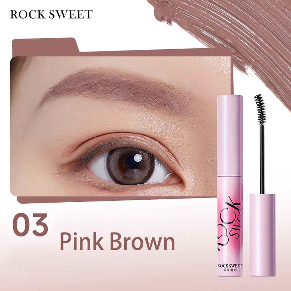 

Rock Sweet Velvet Mist Крем-краска для бровей Быстросохнущая Водостойкая Натуральная Не размазывающаяся Легко окрашивающая Тинт для бровей Для начинающих