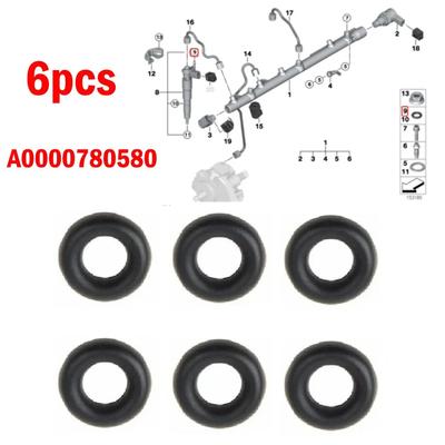 Rubberen Injector Afdichtring O-ring Hoge Kwaliteit Rubber A0000780580 Voor Mercedes C-Klasse Diesel Injector Lekleiding