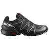 SALOMON Speedcross 6 Trail Running Shoes Unisex Black Silver 491590