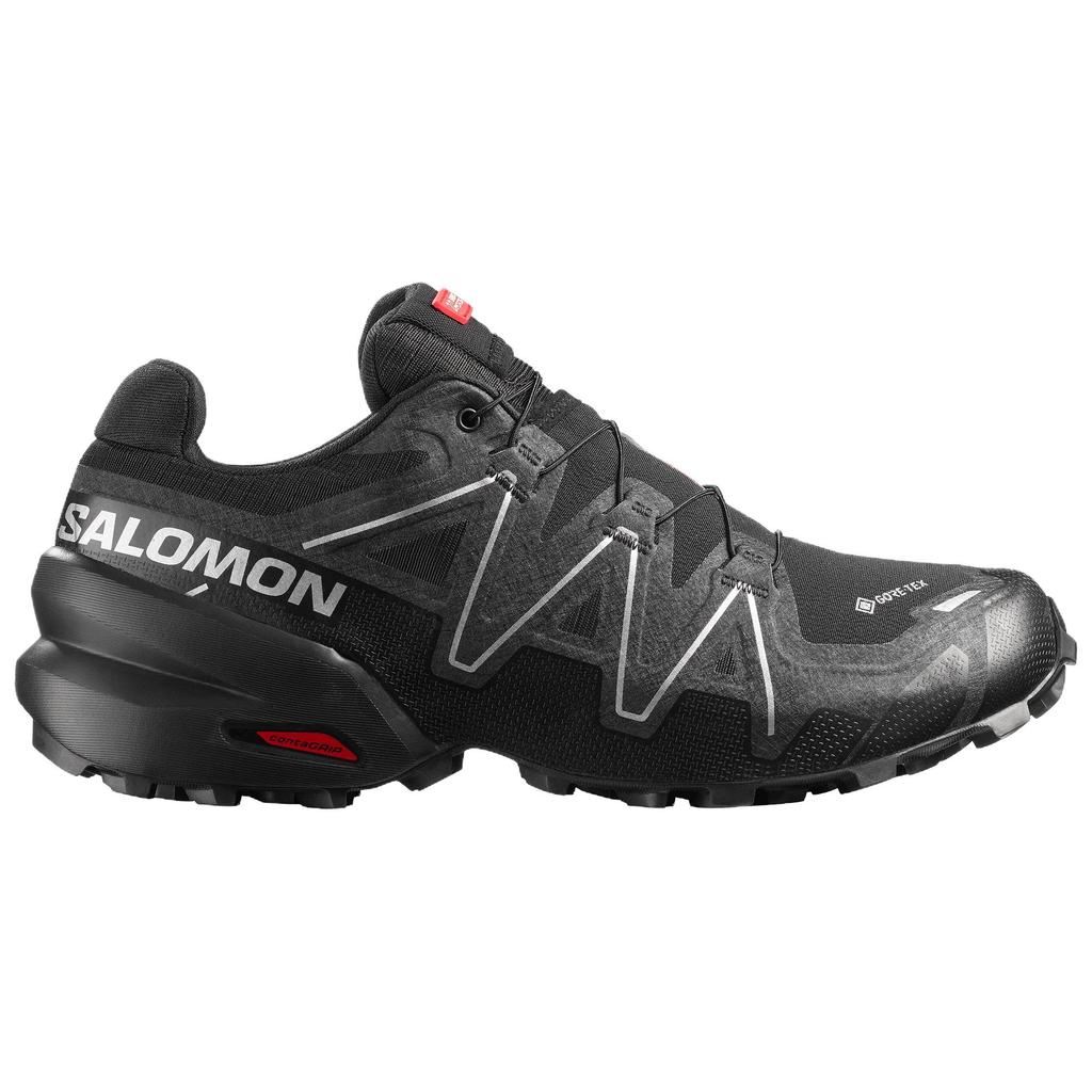 SALOMON Speedcross 6 Trail Running Shoes Unisex Black Silver 491590