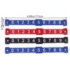 2Pcs Foosball Counter Marker Table Game Scoring Units 10 Numbers For Football Keepers Standard Tables Scoreboard
