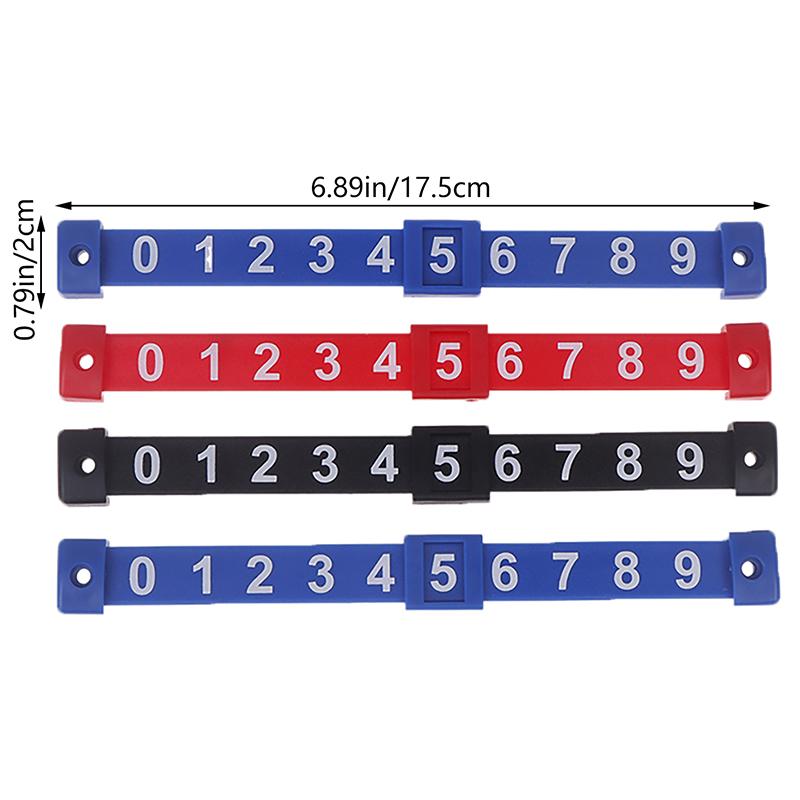 2Pcs Foosball Counter Marker Table Game Scoring Units 10 Numbers For Football Keepers Standard Tables Scoreboard