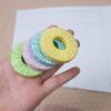 4Pcs Round Fabric Pattern Cloth Weight Handmade Tool Press Quilting Tool