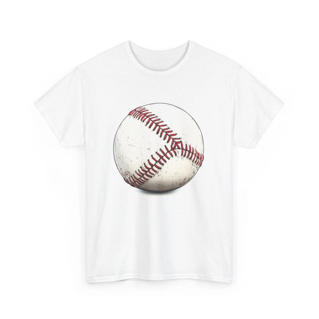 Baseball unisex T-Shirt | Funny Baseball Fan Tee | Vintage Baseball Ball Clipart Tee