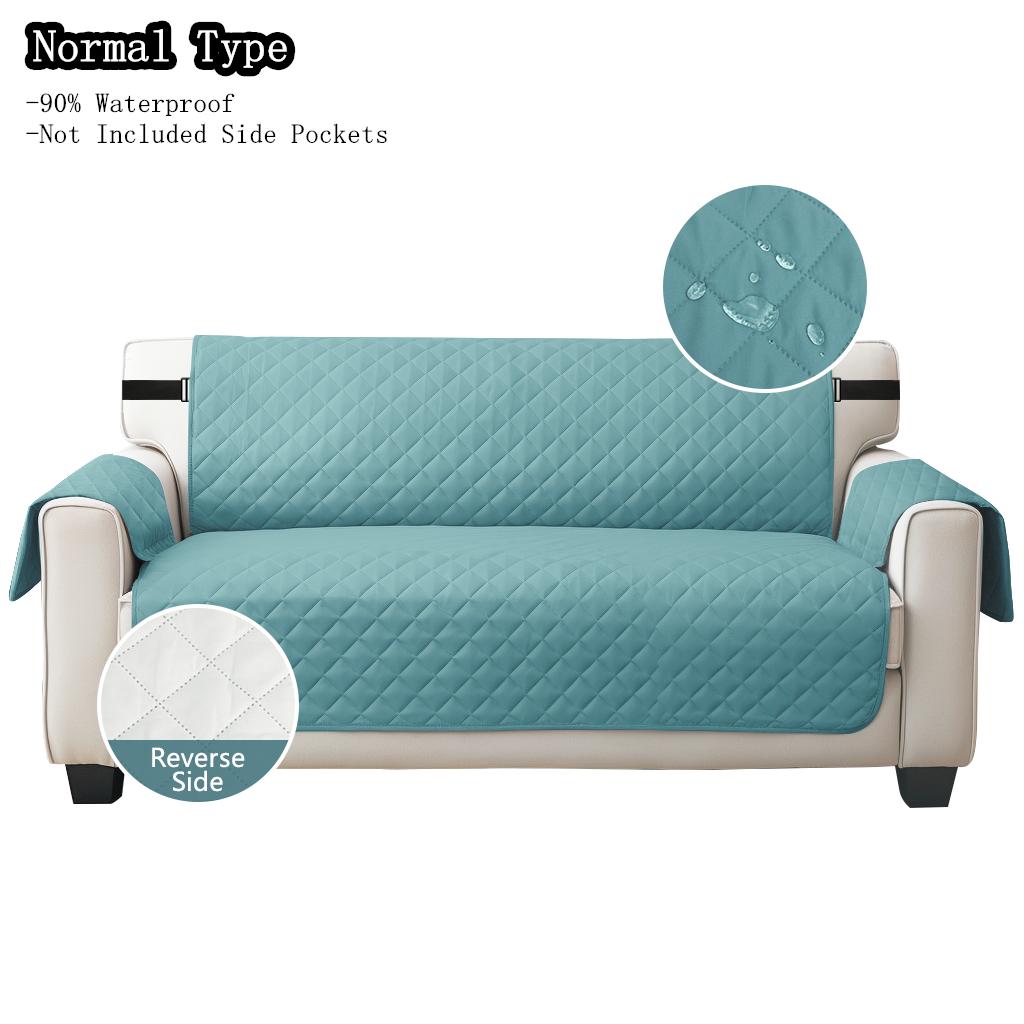 100% Waterproof Couch Covers Sofa Cover Non-Slip Sofa Slipcover with Elastic Straps Sofa Protector Furniture Cover for Pets Dogs