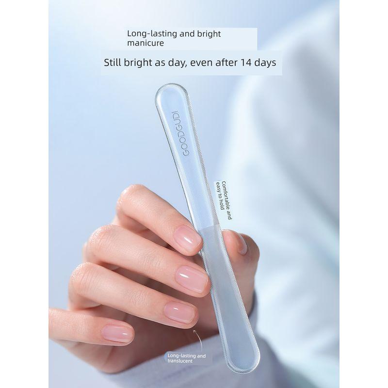 Gudi Double-Headed Nano Glass Nail File Polishing Tool, Specialized Nail Care Strip, Advanced Nail Art Tool