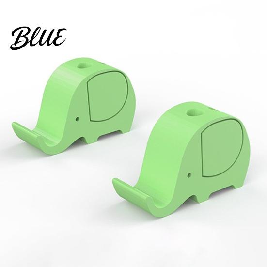 Decorative Elephant Desk Stand 3D Printed Phone Holder with Pen Holder Multifunctional Stand