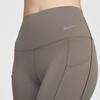 Nike Universal Breathable Quick-Dry High-Waisted Casual Tight Sports Pants Women Pants Mineral-Grey Black DQ5997-004