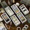 6 Rolls Box Vintage Lace and Paper Tape DIY Lace Border Diary Scrapbooking and Planner Decoration Base Material Tape