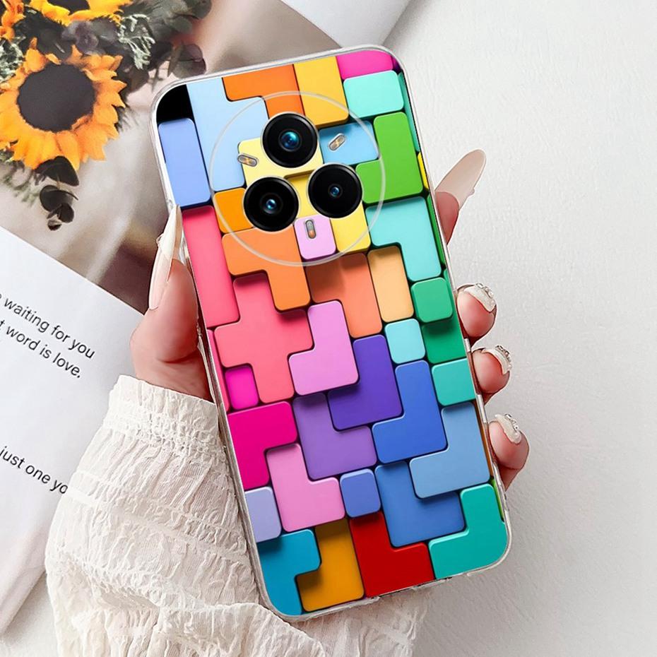 Fashion Painting Case For Realme 14 Pro+ 14Pro 5G Soft Silicone TPU Phone Cases For Realme 14 Pro Plus 5G Back Cover Bumpers