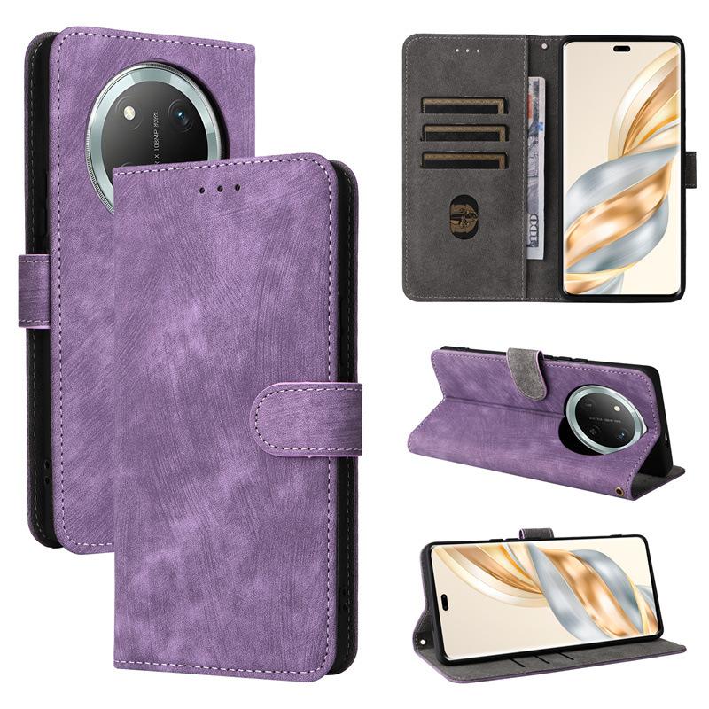Flip Cover for Honor X60 Pro 5G/Honor X9C PU Leather Full-Body Protection With [RFID Blocking]