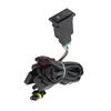 Car Fog Light Lamp Wiring Harness Socket Wire Connector With 12V 40A power relay Illuminated on/off rocker switch Kits Battery Switches5