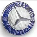 Car Sticker Car Metal 57mm Front Hood Badge Logo For Mercedes Benz AMG W177 W253 X253 X205 GLC/GLE/ML-class A0008171901 Sticker