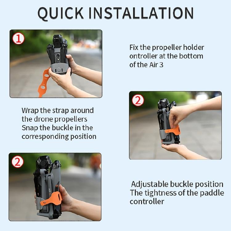 Blade Fixer for Air 3 Propellers Stabilizer Protector Belt Propeller Tie