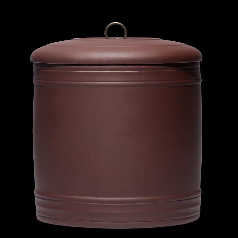 Zisha Gold-Jade Tea Caddy