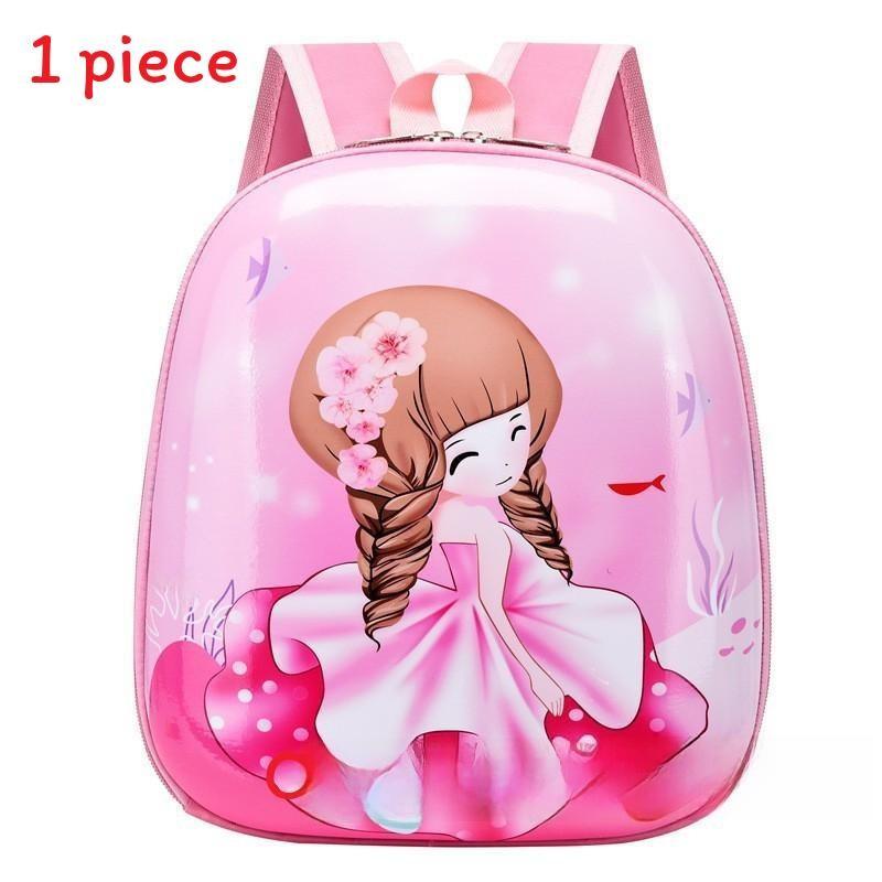 Cat Marshal Chase Dinosaur Unicorn Cartoon Printed Backpack Children