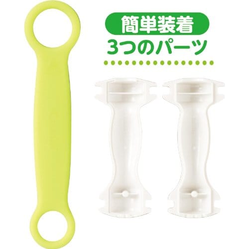 [Made in Japan] Combi Teteo Baby toothbrush STEP 2 set (approximately 10 months to 36 months) Safe design that prevents it from getting stuck in the t