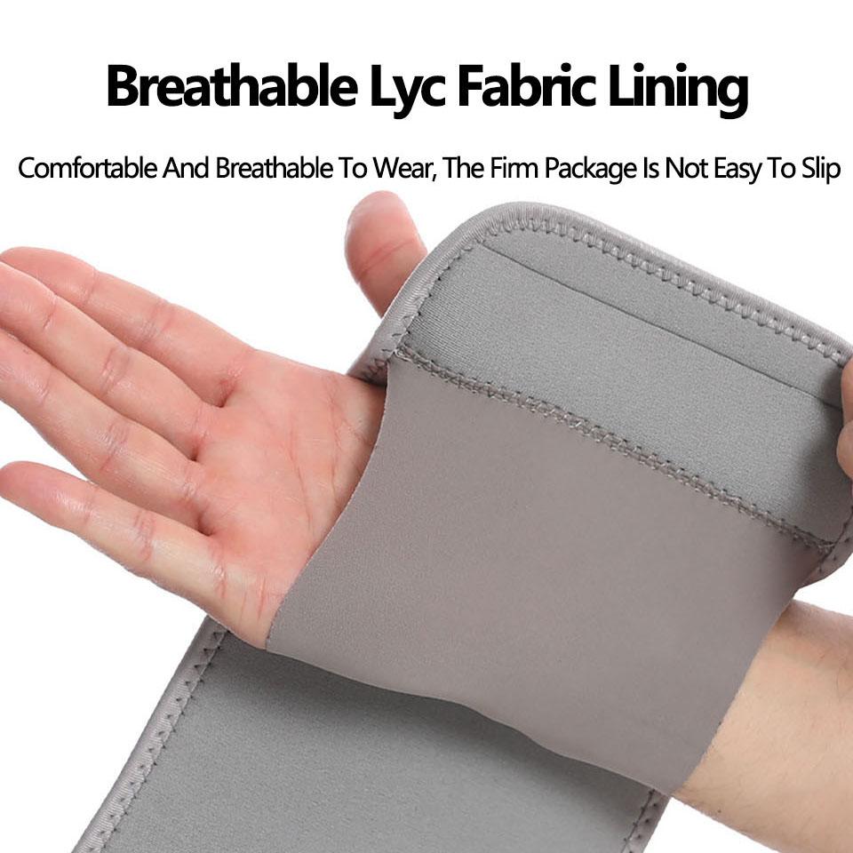 1Pcs Steel Plate Wrist Brace Adjustable Support Breathable Sprain Relief Double Strap Palm Brace for Pain Relief