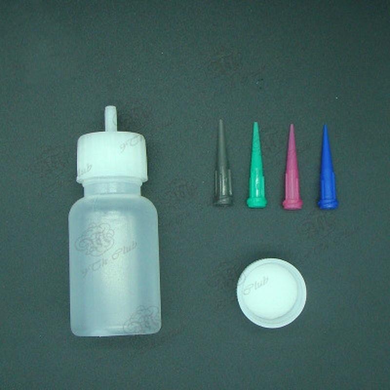 Applicator Paste Tattoo Henna Kit Body Art Bottle Nozzle Drawing Making Tool Set