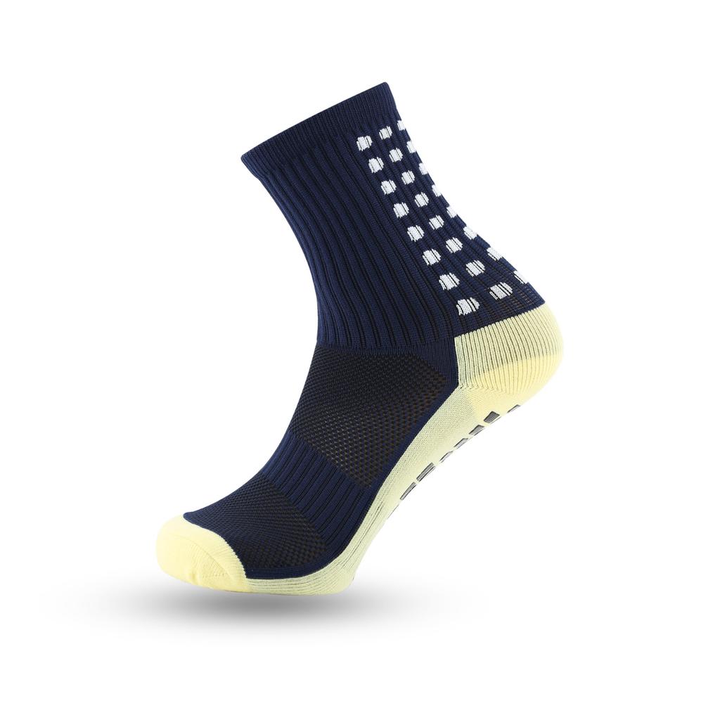 Professional Sports Football Socks, Sole Dispensing Non-Slip Socks, Towel Bottom Thickened Buffer, Men'S And Women'S Medium Tube Socks