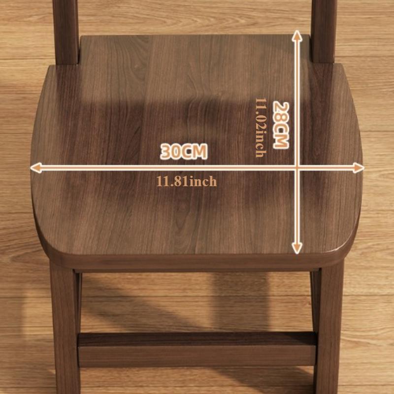 Solid Wood Stool Adult Shoe Changing Stool For Daily Household Kitchen Bathroom Living Room Garden Wooden Step Stool Supplies