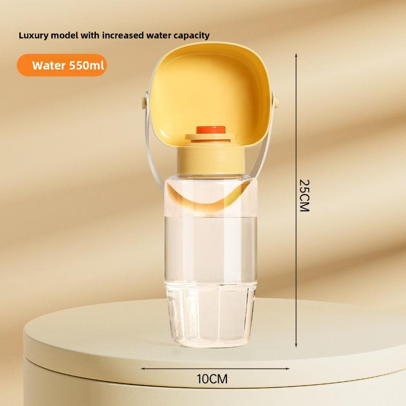 

Cat and Dog Travel Cups, Outdoor Companion Cups, Universal Feeding for Cats and Dogs, Water Feeding, Heat-resistant Pet Feeding 550ml