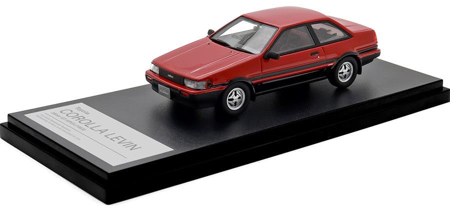 

INTERALLIED Hi Story Scale Toyota Corolla Levin 2dr GT APEX Finished Model HS522RE 1/43 (1983) High-Flash Two-Tone