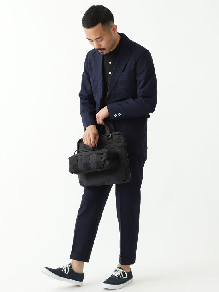 Beams Plus BRIEFING Exclusive DT Pouch Tote Bag, Men's, Black, Size 0, 38610043106