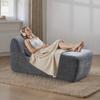 Yoga-Stuhl Chaise, Ergonomischer Liegestuhl für Yoga, Moderner Knochenloser Gebogener Schaumstoff-Liegestuhl für den Innenbereich für Massage, Dehnen, Entspannung, Bewegung,