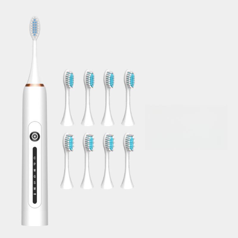 Electric Toothbrush Smart Home Sonic Portable Couple Toothbrush Soft Hair Adult Charging Set