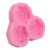 DIY 3D Rose Shape Mold Ice Cream Tools Fondant Mold Gift Chocolate Mould
