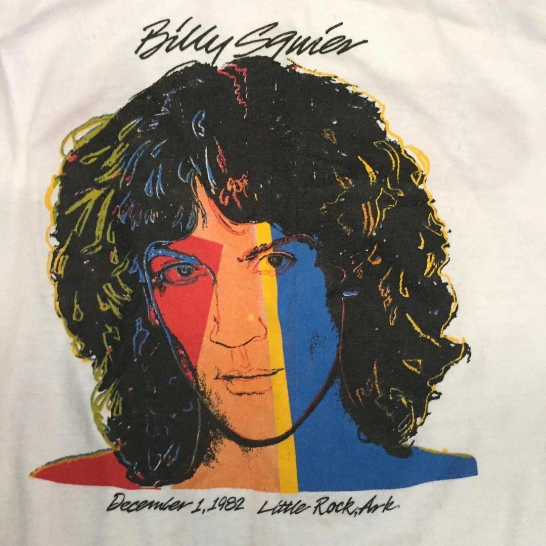 Billy Squier White T-Shirt Cotton Full Size Unisex S-5XL XL