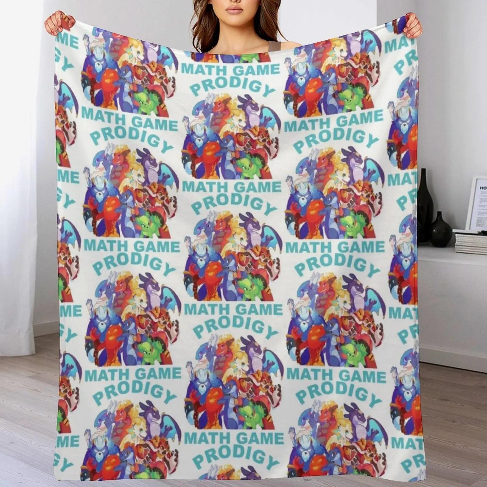 

Prodigy Math Game Math Practice Gaming Rare Pets Gift For Kids Throw Blanket Color Fast Cozy Throw Blanket 102x76cm(40x30in)